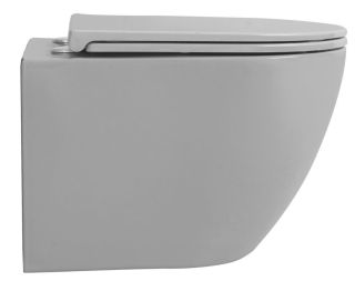 Подвесной унитаз Avimano Emotion 1000023 безободковый серый матовый